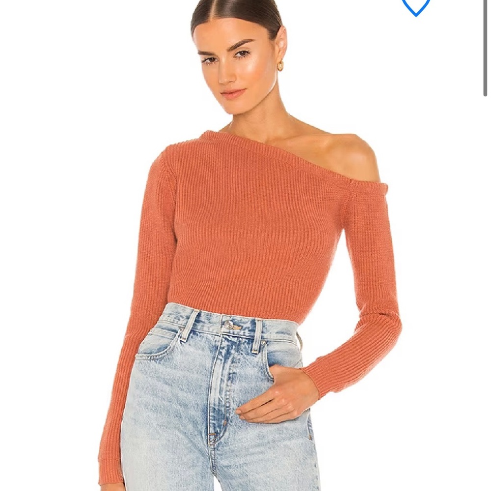 Superdown ravie one shoulder sweater
